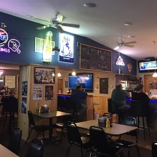 people sitting at the bar