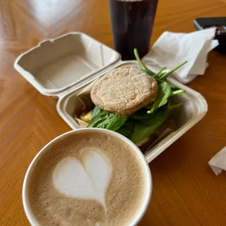 Egg, Ham and Cheese Sandwich