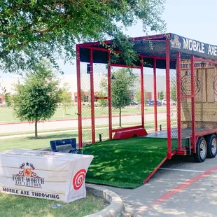 We also offer mobile axe throwing!