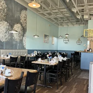 Interior of Burleson Brunch House