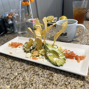Presentation is everything. Sometimes it is so pretty, I hate to mess it up by eating it. But I manage because it is delicious. EW