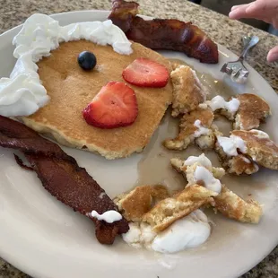 Mickey Mouse Pancake Combo