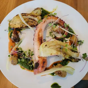 Octopus appetizer