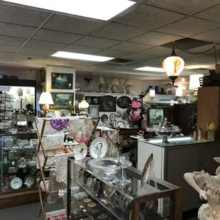 General idea: it's a true blue antique/ vintage store