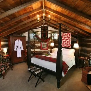 William Rouse Retreat in the Log Cabin
