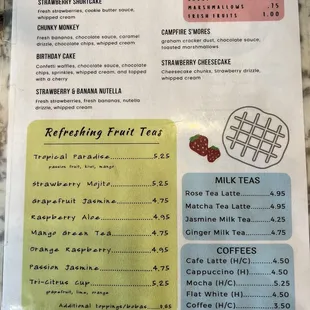 Burly Birds Menu page 2/2