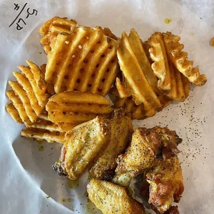 Lemon pepper 5 Piece Wing Combo
