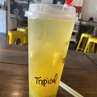 Tropical Mango, Kiwi (Green Tea)