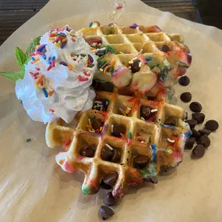 Birthday Cake Waffle