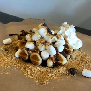 Campfire S'mores Waffle