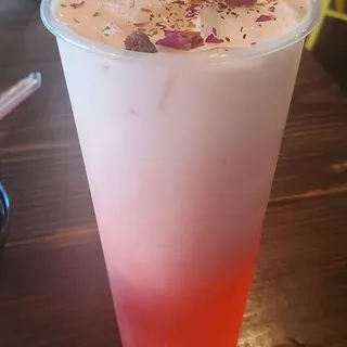 Rose Tea Latte