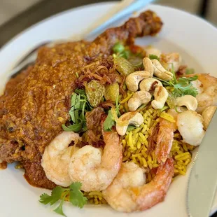 Chicken &amp; Shrimp Biryani