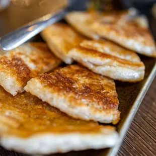 Palata w/ Chicken Curry ($14) also available w/ a vegan dip