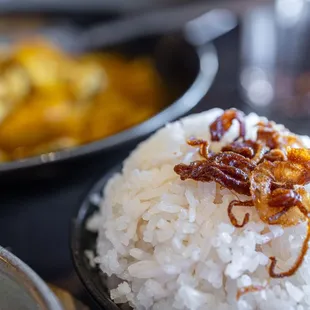 Coconut Rice (comes w/ the stew)