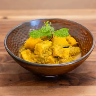 Pumpkin Tofu Curry