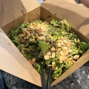 Tea Leaf Salad