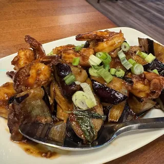 Garlic Shrimp Eggplant (GFS)