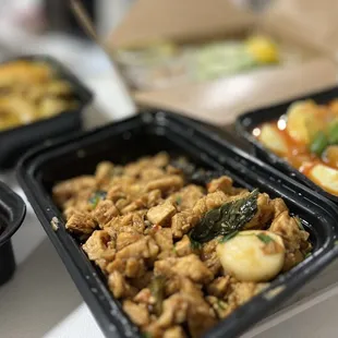 Minced Chicken with Basil