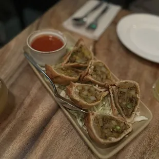 Burmese Vegetarian Samusas