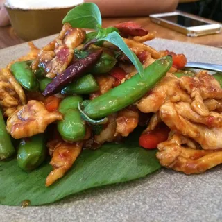 Chicken with Fresh Basil