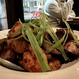 Shrimp and Eggplant With Garlic Sauce