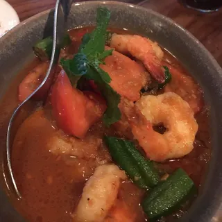 Shrimp with Myanmar Chutney