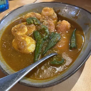 Egg & Okra Curry