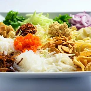 Ruby Rainbow Noodle Salad