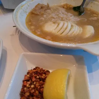 Monk Hingar (Catfish Chowder)