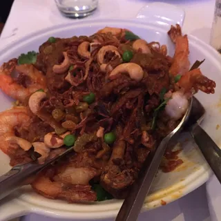 Chicken and Shrimp Biryani