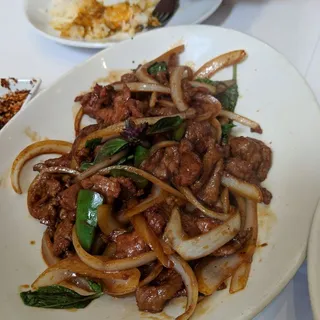 Basil Chili Lamb