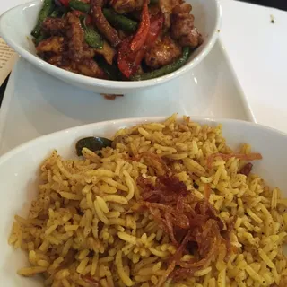 Burmese-Indian rice