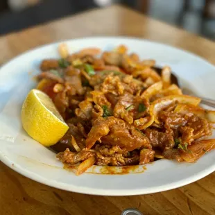 Kebat with lamb @$25,95 is a must with the order of rice.