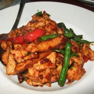 Fiery Chicken with Tofu