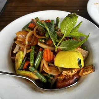 Tofu Vegetable Kebat