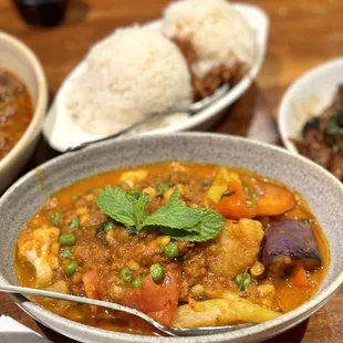 Vegetable Curry Deluxe