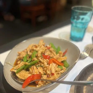 Basil Lemongrass Chicken