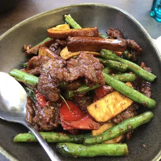 Fiery Tofu with Beef