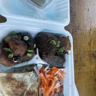 6. Beef &amp; Potato Curry with Paratha (Indian Flatbread)