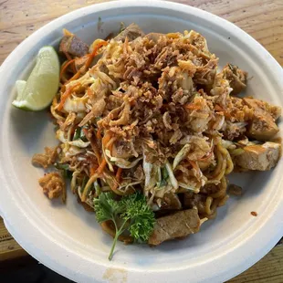 Tofu noodle salad (vegan)