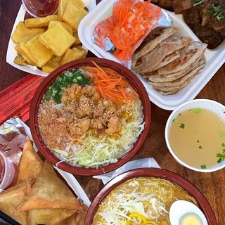 6. Beef & Potato Curry with Paratha (Indian Flatbread)