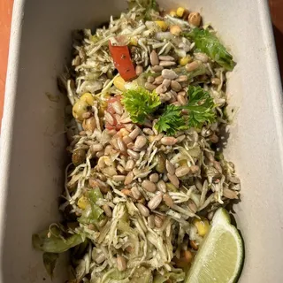 16. Green Tea-Leaf Salad (Indicate Vegan or Traditional Style w/Fish Sauce)