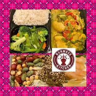 Montage of images from Burmese Kitchen