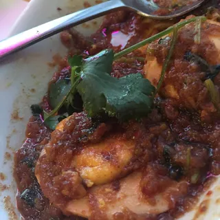Combo Egg with Tamarind Sauce