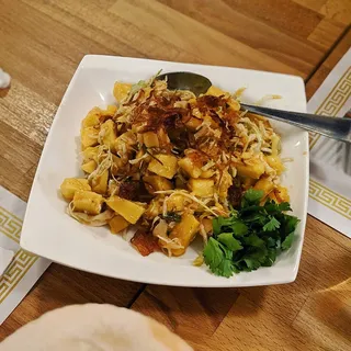 Golden Tofu Salad