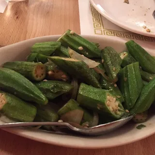 Sauteed Spicy Lady Finger