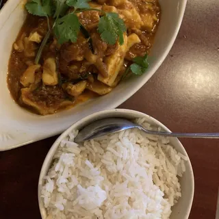 Golden Tofu Curry