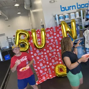 The R fell off and I thought it was funny