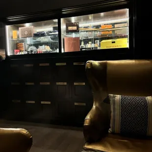 Member storage lockers