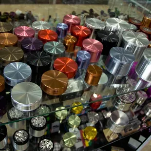 sharpstone, kannastor, kinder, cosmic, space case, and other misc grinders